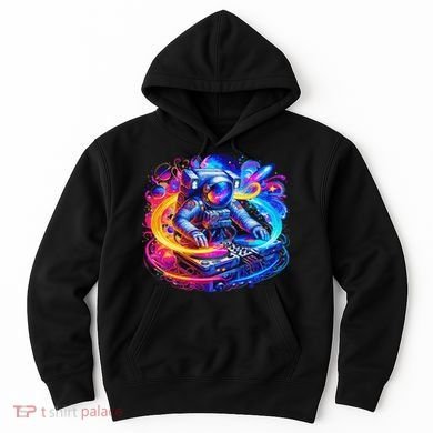 Astronaut Dj In Space Music Edm Hoodie