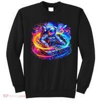 Astronaut Dj In Space Music Edm Sweatshirt thumb 0