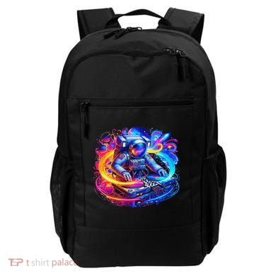 Astronaut Dj In Space Music Edm Backpack