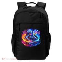 Astronaut Dj In Space Music Edm Backpack thumb 0