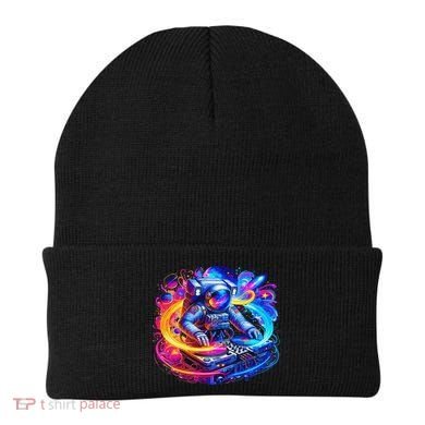 Astronaut Dj In Space Music Edm Beanie