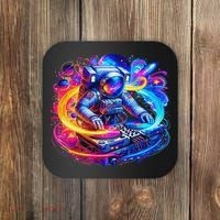 Astronaut Dj In Space Music Edm Coaster thumb 0