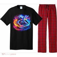 Astronaut Dj In Space Music Edm Pajama Set thumb 0