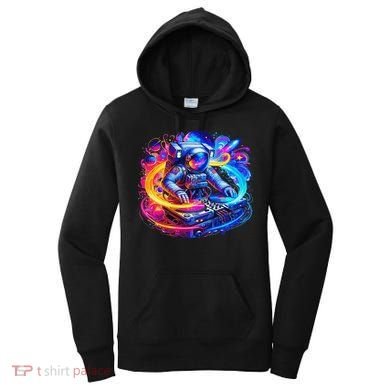 Astronaut Dj In Space Music Edm Women's Hoodie