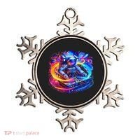 Astronaut Dj In Space Music Edm Ornament thumb 0