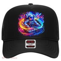 Astronaut Dj In Space Music Edm Hat thumb 0