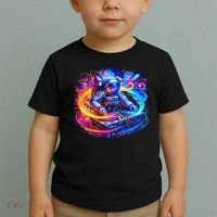 Astronaut Dj In Space Music Edm Toddler T-Shirt thumb 2