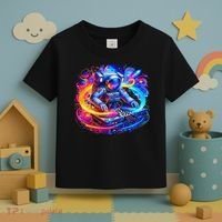 Astronaut Dj In Space Music Edm Toddler T-Shirt thumb 3