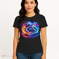 Astronaut Dj In Space Music Edm Women's T-Shirt thumb 4