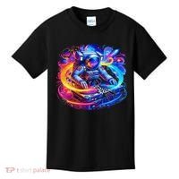 Astronaut Dj In Space Music Edm Kids T-Shirt thumb 0
