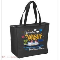 A Dream Is A Wish Your Heart Make Cruise Cruising Trip Tote Bag thumb 2