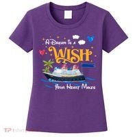 A Dream Is A Wish Your Heart Make Cruise Cruising Trip Women's T-Shirt thumb 0