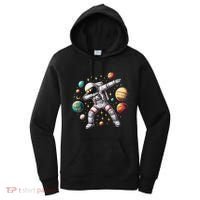 Astronaut Dabbing In Space Cosmic Galaxy Adventure Women's Hoodie thumb 0