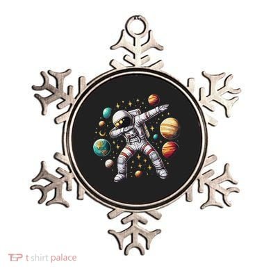 Astronaut Dabbing In Space Cosmic Galaxy Adventure Ornament