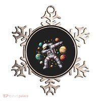 Astronaut Dabbing In Space Cosmic Galaxy Adventure Ornament thumb 0