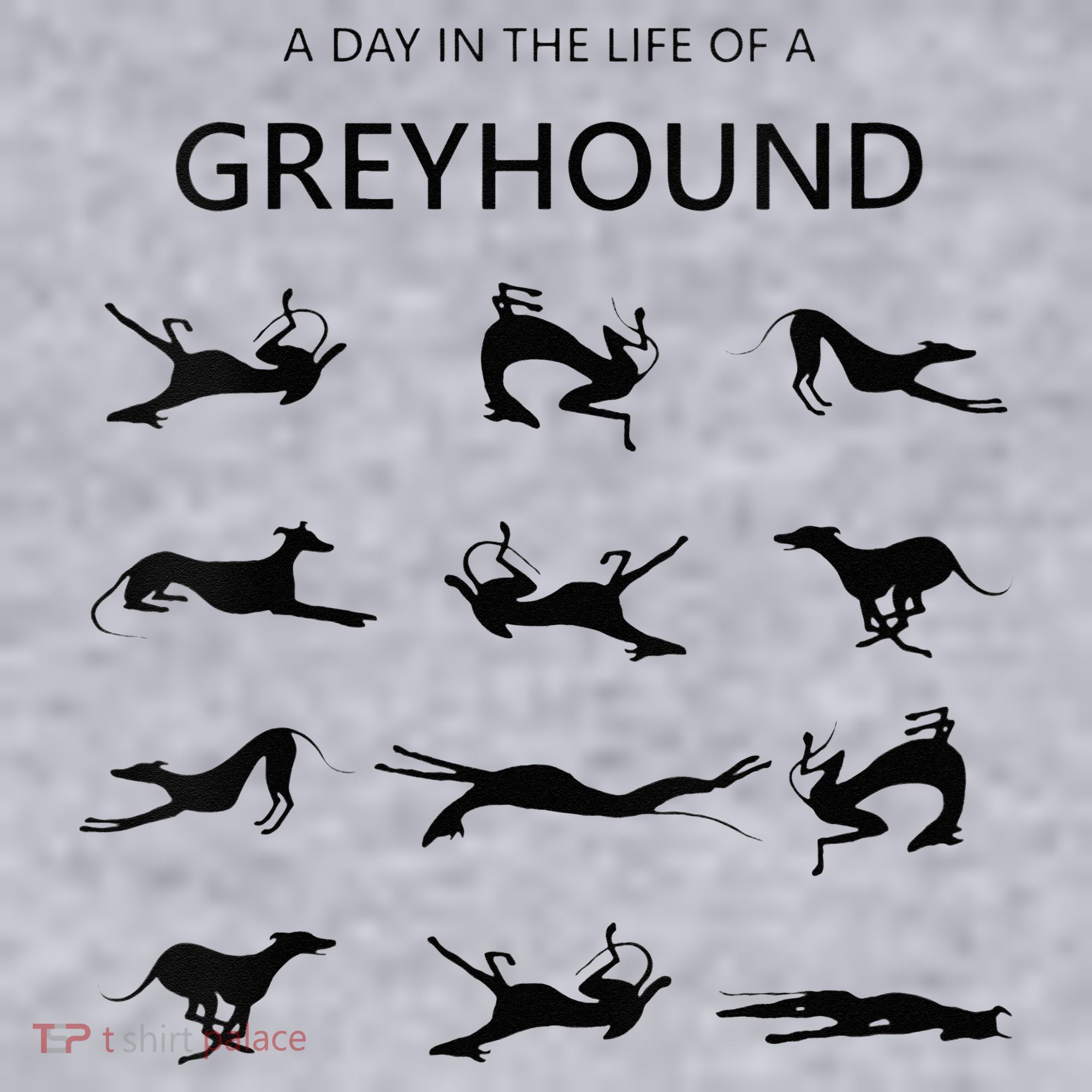 A Day In The Life Of A Greyhound Women's Sweatshirt