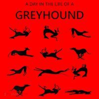 A Day In The Life Of A Greyhound Santa Hat thumb 1