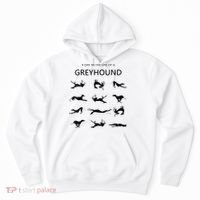 A Day In The Life Of A Greyhound Hoodie thumb 0