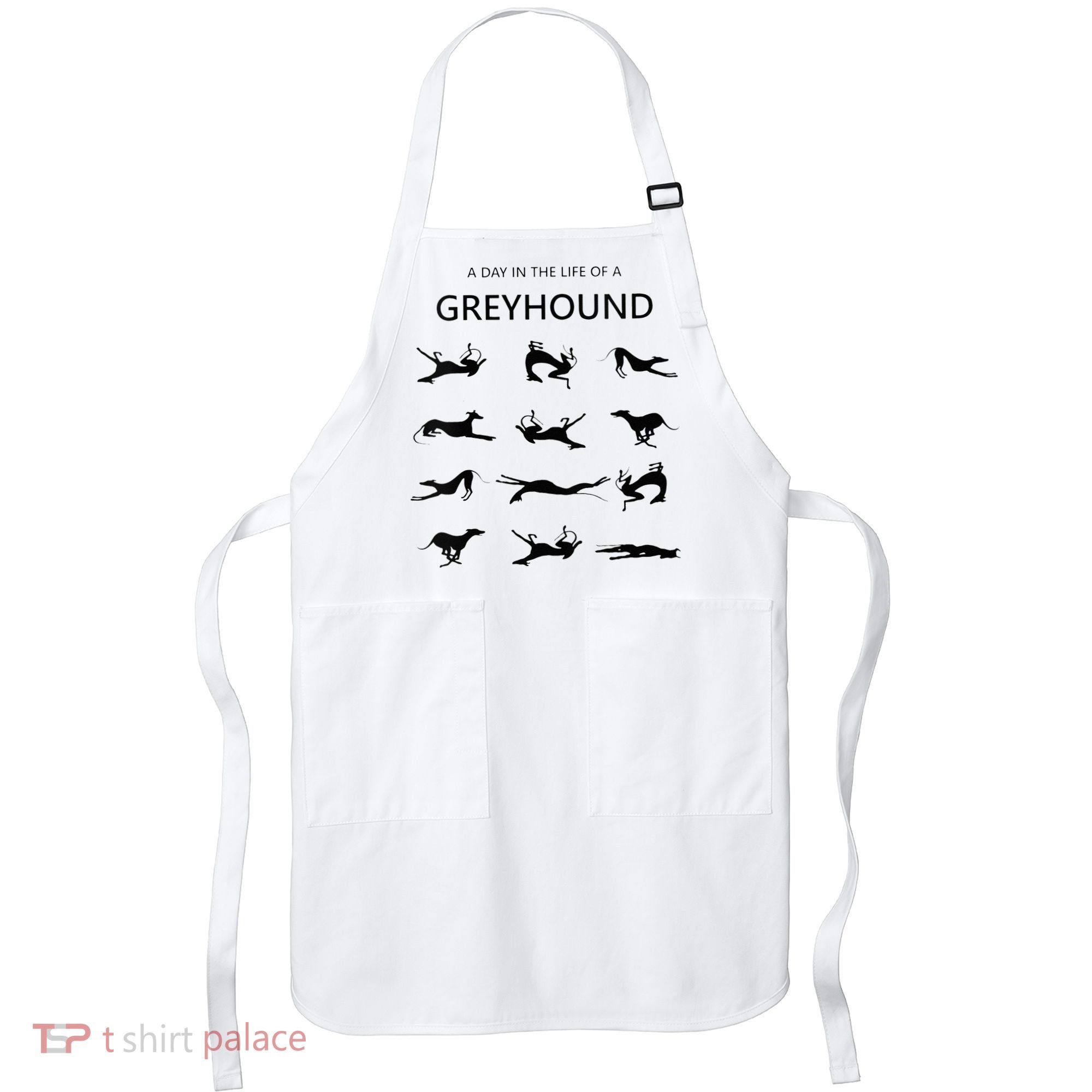 A Day In The Life Of A Greyhound Apron