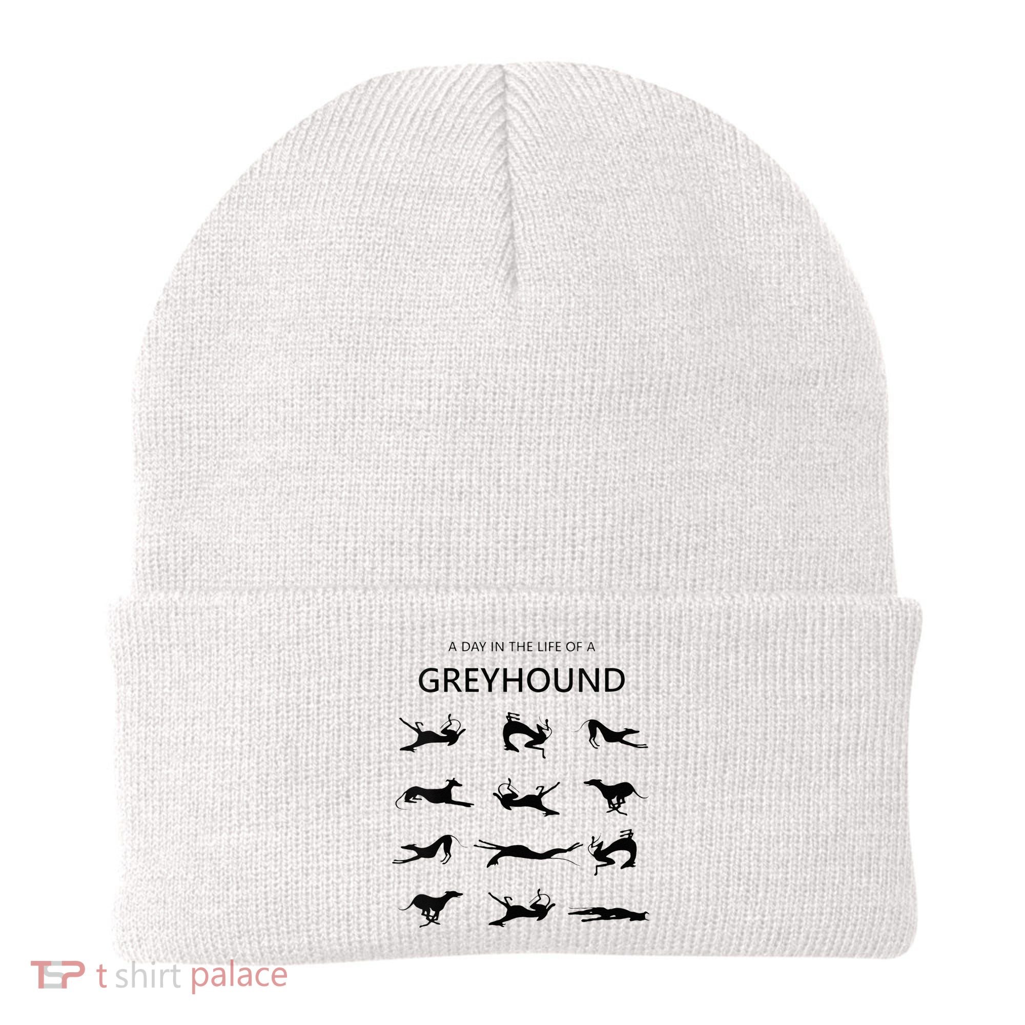 A Day In The Life Of A Greyhound Beanie