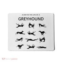A Day In The Life Of A Greyhound Mousepad thumb 0