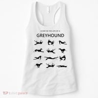 A Day In The Life Of A Greyhound Women's Tank Top thumb 0