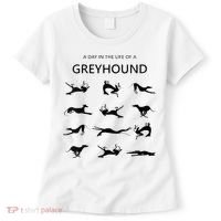 A Day In The Life Of A Greyhound Women's T-Shirt thumb 0