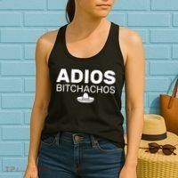 Adios Bitchachos Funny Sombrero Cinco De Mayo Women's Tank Top thumb 2