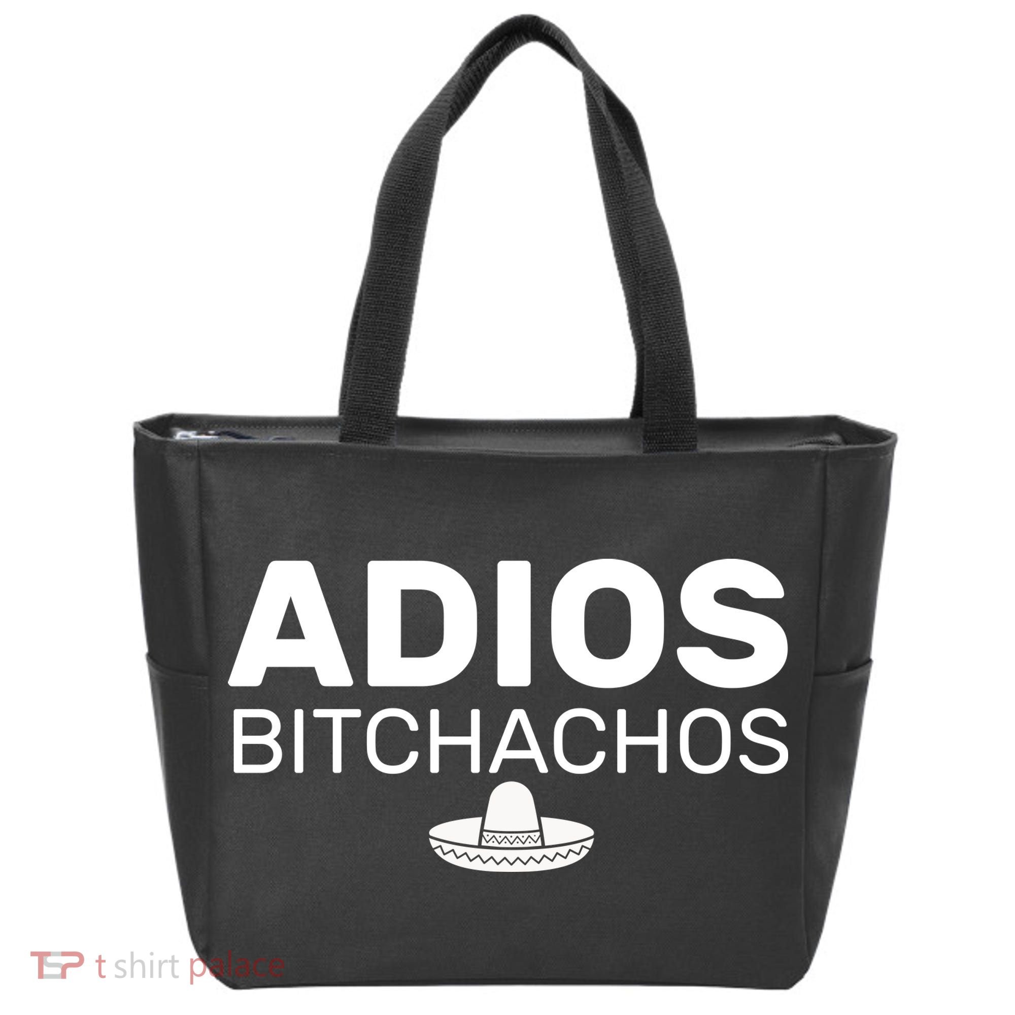Adios Bitchachos Funny Sombrero Cinco De Mayo Tote Bag