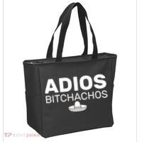 Adios Bitchachos Funny Sombrero Cinco De Mayo Tote Bag thumb 2