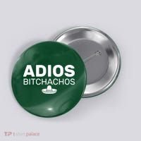 Adios Bitchachos Funny Sombrero Cinco De Mayo Button thumb 0