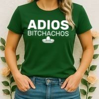 Adios Bitchachos Funny Sombrero Cinco De Mayo Women's T-Shirt thumb 2