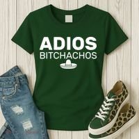 Adios Bitchachos Funny Sombrero Cinco De Mayo Women's T-Shirt thumb 3