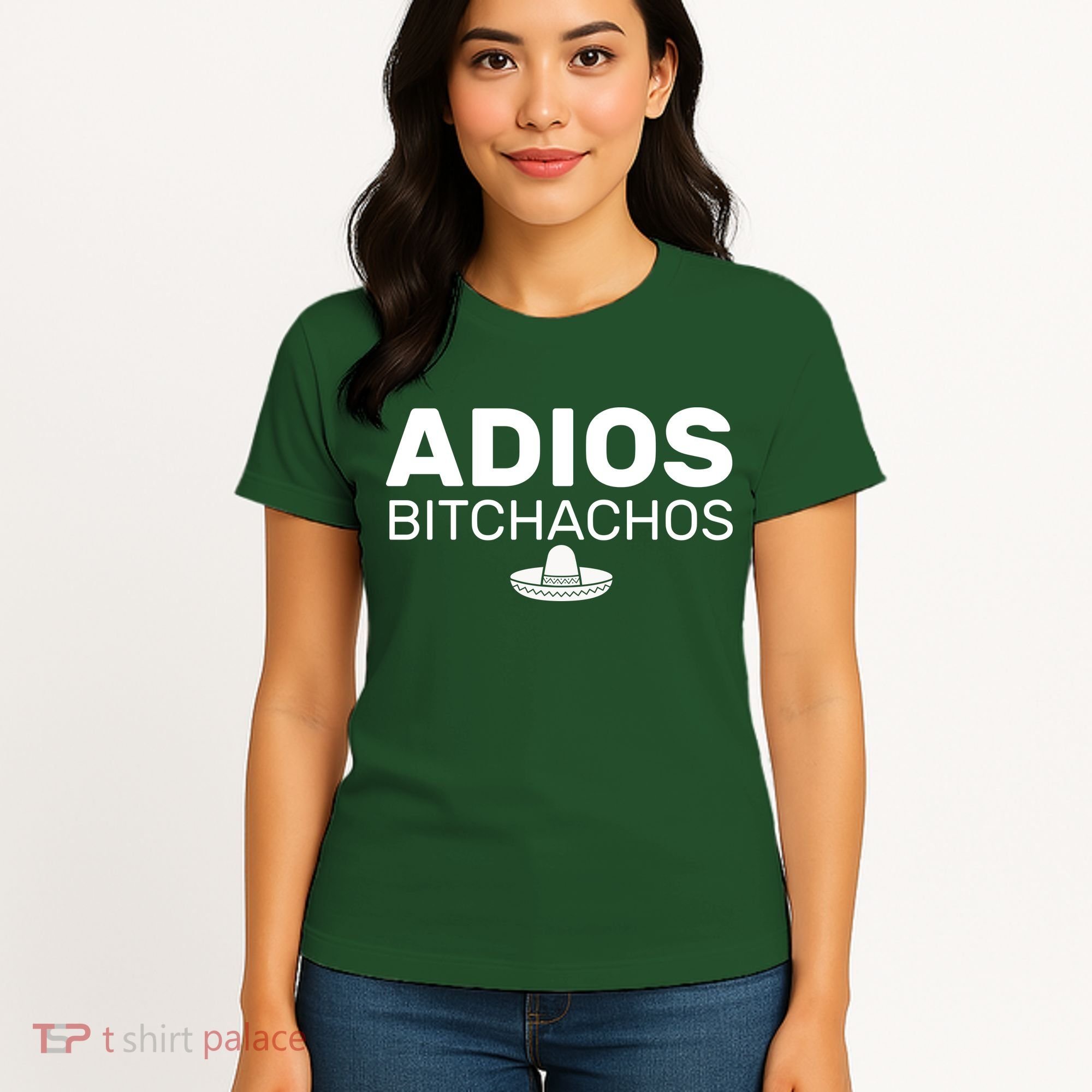 Adios Bitchachos Funny Sombrero Cinco De Mayo Women's T-Shirt
