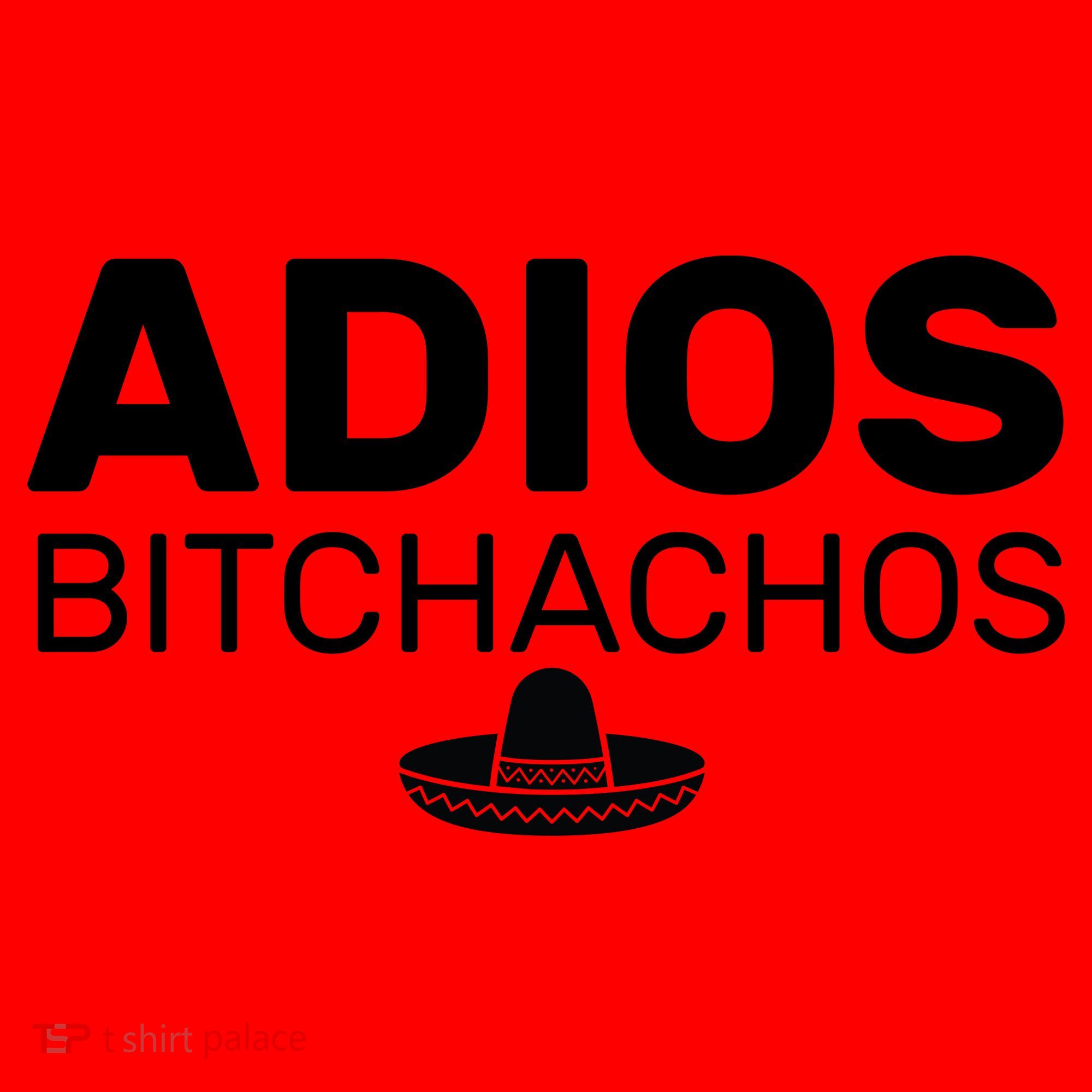 Adios Bitchachos Funny Sombrero Cinco De Mayo Santa Hat