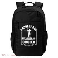 Archery Dad Just A Normal Dad Except Cooler Fathers Day Funny Gift Backpack thumb 0
