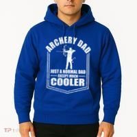 Archery Dad Just A Normal Dad Except Cooler Fathers Day Funny Gift Hoodie thumb 2