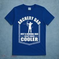 Archery Dad Just A Normal Dad Except Cooler Fathers Day Funny Gift T-Shirt thumb 5