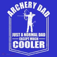 Archery Dad Just A Normal Dad Except Cooler Fathers Day Funny Gift Tumbler thumb 3