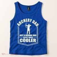 Archery Dad Just A Normal Dad Except Cooler Fathers Day Funny Gift Tank Top thumb 2