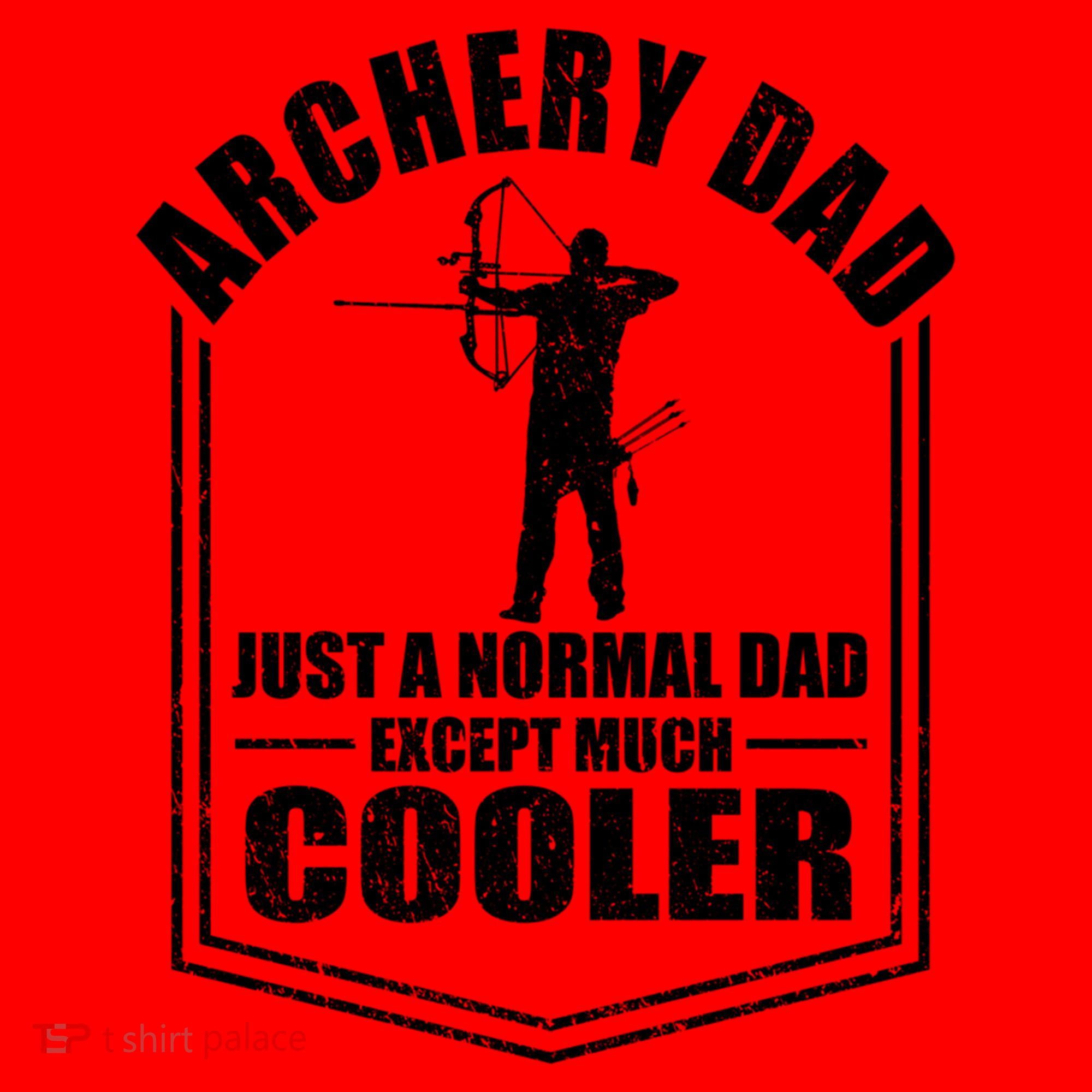 Archery Dad Just A Normal Dad Except Cooler Fathers Day Funny Gift Santa Hat