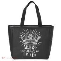 Adjust Your Crown and Handle It Tote Bag thumb 0