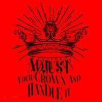 Adjust Your Crown and Handle It Santa Hat thumb 1