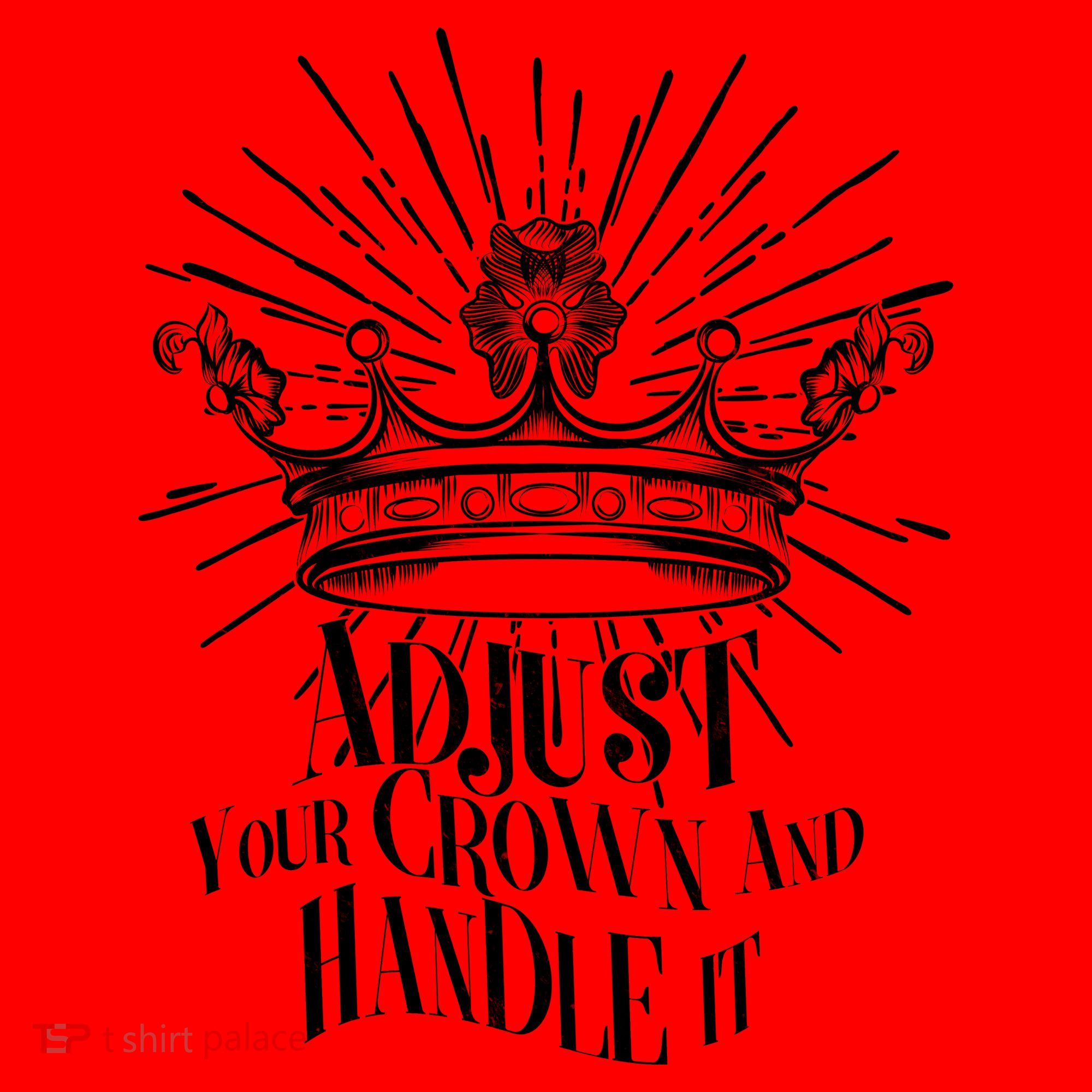 Adjust Your Crown and Handle It Santa Hat