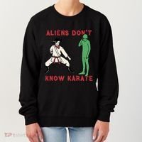 Aliens DonT Know Karate Women's Sweatshirt thumb 0