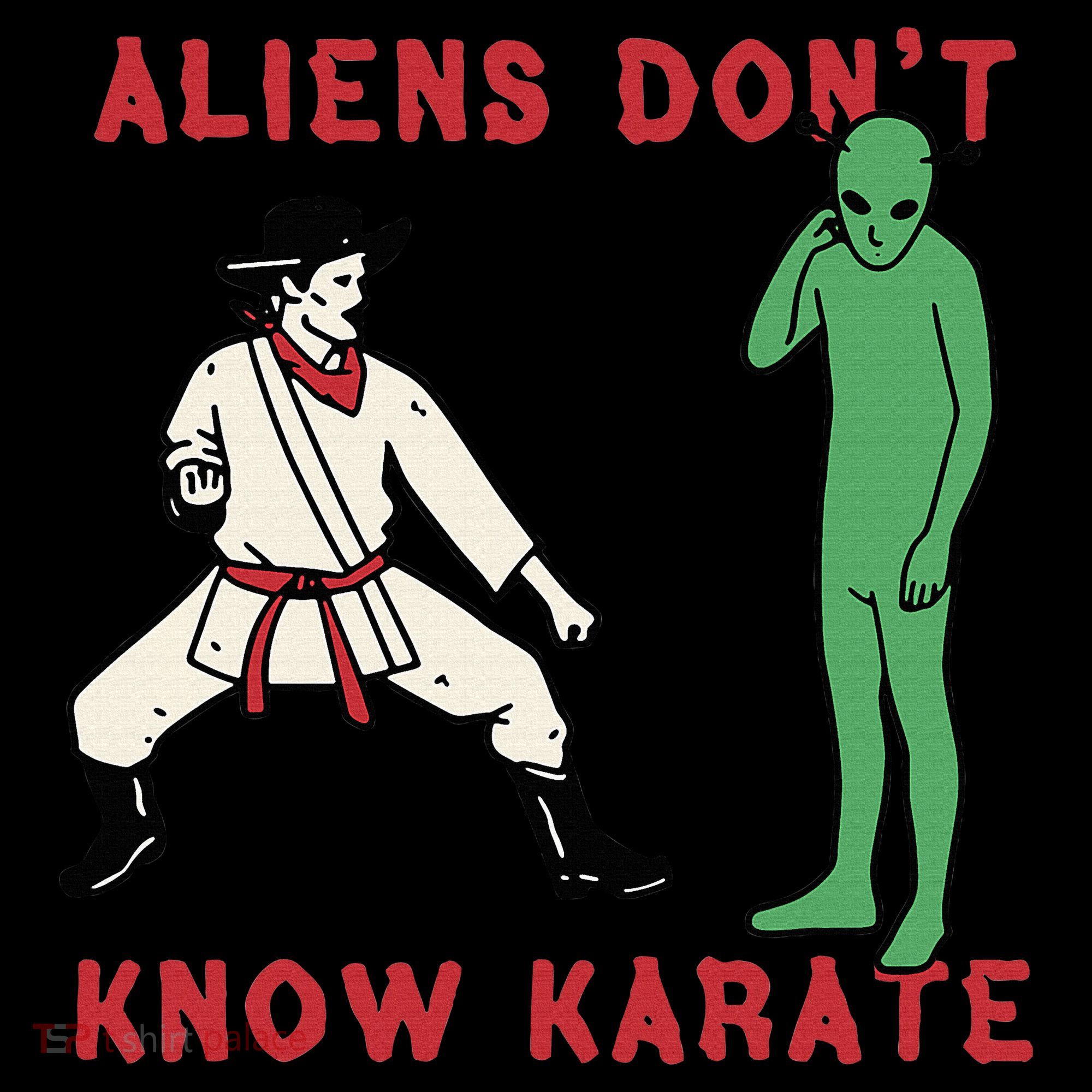 Aliens DonT Know Karate Bucket Hat