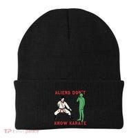 Aliens DonT Know Karate Beanie thumb 0