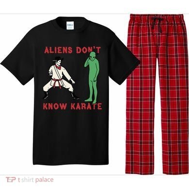 Aliens DonT Know Karate Pajama Set