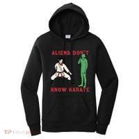 Aliens DonT Know Karate Women's Hoodie thumb 0