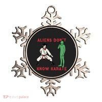 Aliens DonT Know Karate Ornament thumb 0